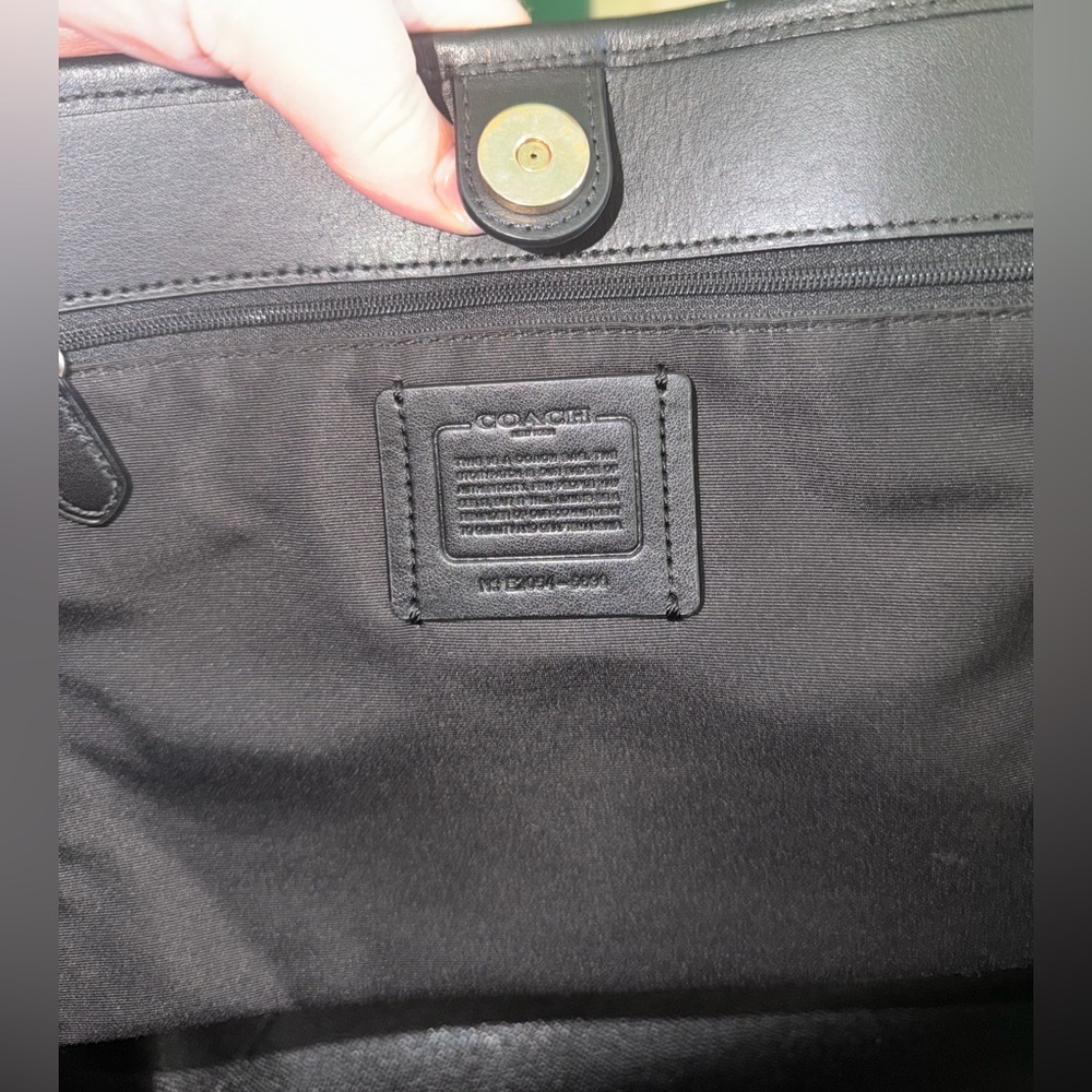Coach Black and Brown Signature Tote - Picture 8 of 9
